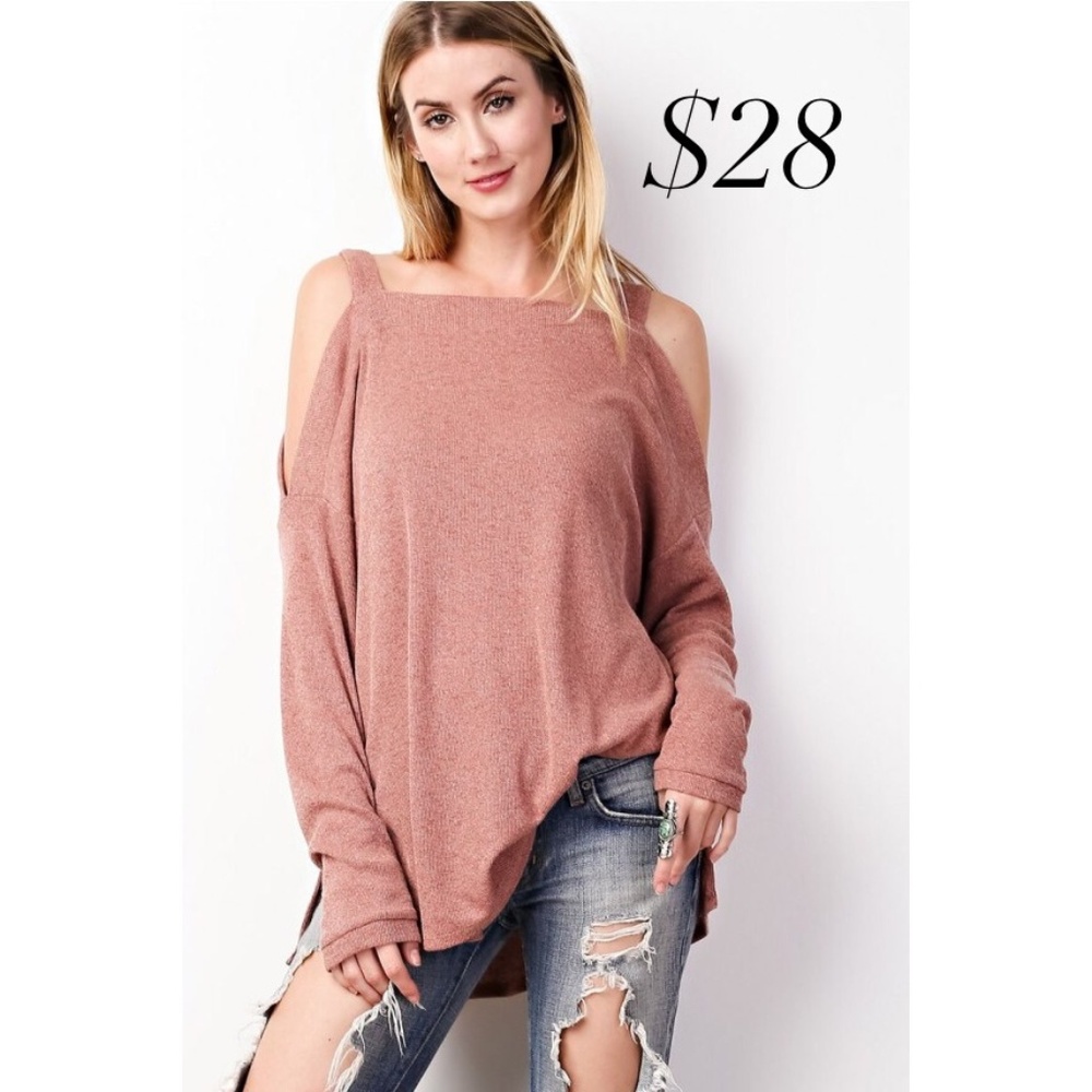 cold shoulder tunic